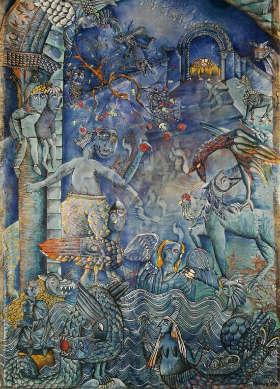 300 x 200 cm huile sur toile 2018